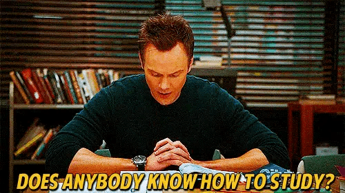 test prep studying man